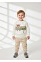 Unisex Kids Transitional Crew Neck Sweatshirt Tracksuit Bottom-Top Set - 4