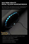 Hematite Blue Color Natural Stone Macrame Bracelet with Channels – Handmade Stylish and Adjustable Design