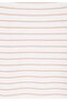 Regular Fit Knitted Round Neck Striped Men's Beige Short Sleeve T-Shirt - 5