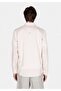 Regular Fit Shirt Neck Plain Men's Ecru Long Sleeve Shirt - 2