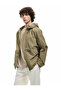 Zippered Pocket Label Detailed Hooded Raincoat - 2