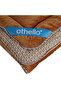 Single Reversible Welsoft Fleece Comforter Duvet Set Orange 155X215 cm - Dormio Soft Trigo Series - 8
