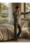 karyoka stitching pajamas set men's 2 thread seasonal pajamas set - 3
