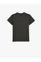 Printed Short Sleeve Crew Neck T-Shirt - 2