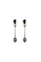 Juliet Stainless Steel Porcelain 6-Piece Teaspoon Set