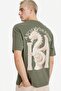 100% Cotton Boxy Fit Printed T-Shirt F9751Ax26Sp