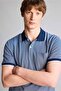 Cotton Regular Fit Short Sleeve Polo T-Shirt G2609Ax26Sp - 3