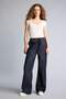 Wide Leg Mid Waist Wide Leg Jean Pants H1639Ax26Sm