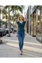 Cora V-Neck Pleated Flounce Casual Women's Blouse - 2