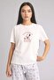طقم Snoopy من قطعتين بقصة عادية وأكمام قصيرة - G8320AX26SP - 3