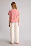 100% Cotton Ribbed Camisole 2-Piece Pajama Set for Girls H2656A826Sp - 6