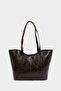 Women's Faux Leather Shoulder Bag H2859Axns