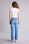 Crop Flare Fit Mid Waist Short Bell-Bottom Jean Trousers H1665Ax26Sm - 5