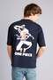 100% Cotton One Piece Printed Boxy Fit T-Shirt G7426Ax26Sm - 6