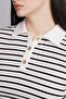 Slim Fit Ribbed Camisole Striped Polo T-Shirt G9549Ax26Sp - 3