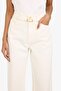 100% Cotton Straight Wide Regular Waist Jean Snow Washed Trousers G4929Ax26Sm - 3