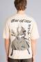 100% Cotton One Piece Printed Boxy Fit T-Shirt G7425Ax26Sm - 6