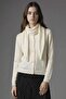 Scarf Regular Fit Crew Neck Knitwear Cardigan G9238Ax26Sp