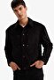 Slim Fit Polo Collar Zippered Coat F8471Ax26Sp - 3