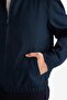 Regular Fit Shirt Collar Zippered Cotton Coat F8518Ax26Sp - 5
