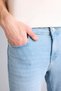 Carlo Skinny Fit Normal Waist Narrow Leg Long Length Jean Trousers D0025Ax26Sp - 4