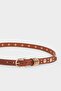 Women's Faux Leather Belt G7329Axns - 2
