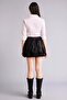 Balloon Fit Normal Waist Taffeta Mini Skirt H0549Ax26Sp - 5