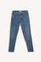 Pedro Slim Fit Narrow Leg Regular Waist Narrow Leg Jean Trousers D0026Ax25Wn - 4