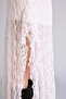 A-Line High Waist Lace Maxi Skirt F9518Ax26Sp - 4