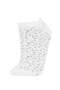 Women's 3-Pack Cotton Booties Socks Z7536Azns - 4