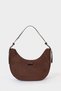 Women's Suede Crossbody Bag F1584Axns - 2