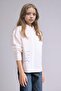 100% Cotton Printed Poplin Shirt for Girls G6856A826Sp - 3