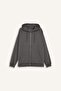 Ultra Soft 100% Cotton Relax Fit Zipper Sweatshirt F9812Ax26Sp - 6