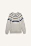 Standard Fit Crew Neck Knitwear Sweater G6184Ax25Cw - 6