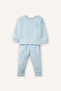 Appliqué 2-Piece Set Sweatshirt Sweatpants Baby Girl G8500A526Sp