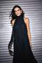 Cowl Neck Polka Dot Chiffon Midi Dress G7738AX26SP - 2
