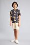 100% Cotton New Regular Fit Crew Neck Floral Short Sleeve T-Shirt Boys G7472A826Sm - 2