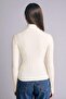 Fitted Bow Collar Knit Sweater G8671AX26SP - 7