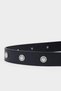 Women's Animal Print Large Buckle Faux Leather Casual Belt G7339Axns - 3