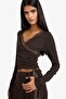Fitted Lace Detailed T-Shirt G5703Ax25Wn - 3
