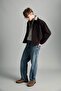Baggy Fit Regular Waist Wide Leg Jean Trousers G9515Ax26Sp - 2
