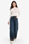 Barrel Fit High Waist Ankle-Tapered Loose Leg Jean Pants G7614Ax25Cw - 2