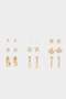 Women's 9-Piece Earrings Set G4464Axns