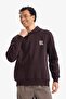 Cotton Boxy Fit Hooded Printed Sweatshirt F8188Ax26Sp - 4