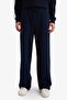 Flat-Legged Sweatpants with Tie-Up Waist G6751Ax25Au - 2