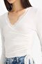 Fitted Lace Detailed T-Shirt G5703Ax25Wn - 4