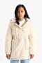 Water Repellent Hooded Belted Raincoat Girls' C5230A825Au - 4
