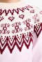 Crew Neck Patterned Knitwear Sweater for Girls G7277A825Wn - 5