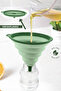 Foldable Funnel Accordion Funnel, Space-Free Silicone, Easy Operation Silicone Funnel - 3