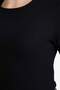Slim Fit Crew Neck Ribbed Camisole Long Sleeve T-Shirt G7708Ax25Wn - 4